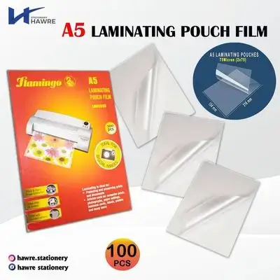 A5 Laminating Pouch Flim-flamingo