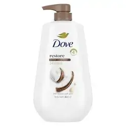 dove restore coconut cocoa butter body wash
