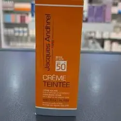 jacques andhrel spf50+ cream teinee oily and acne prone skin