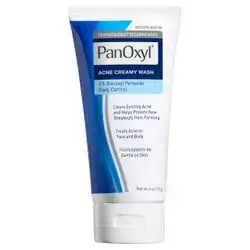 panoxyl acne creamy wash 4% benzoyl peroxide