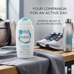Femfresh Active Wash.