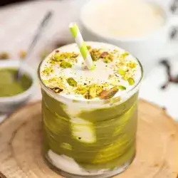 Pistachio Iced Coffee