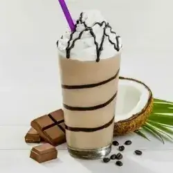 Chocolate And Coconut Frappe