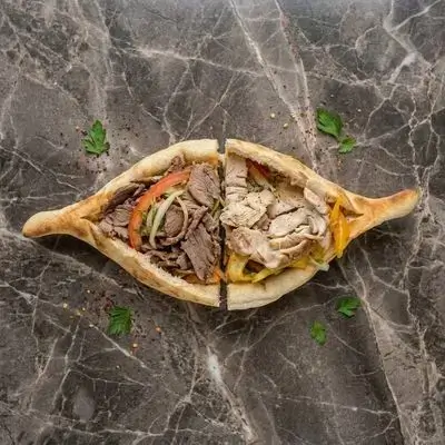 Brain & Meat Sandwich