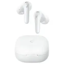 anker soundcore R60i NC, 6-Mics, Real-Time (ANC) Adaptive Noise Cancelling, Hi-Res Sound, Wireless Bluetooth Earbuds, Translation Earbuds, 50H Playtime,(White)