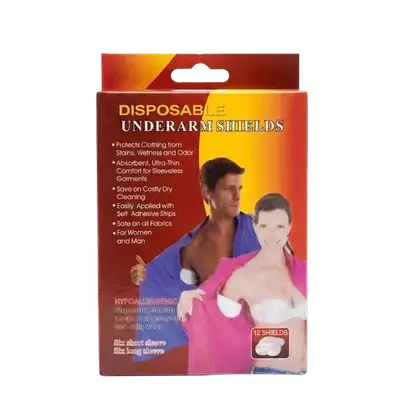 Disposable Underarm Shields 12 Pcs