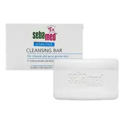 Clear Face Cleansing Bar For Impure And Acne-Prone Skin 100g _ Sebamed