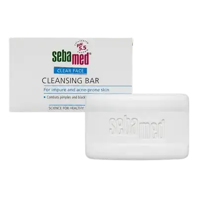Clear Face Cleansing Bar For Impure And Acne-Prone Skin 100g _ Sebamed