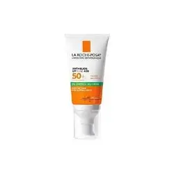 Anthelios Spf 50+ Oil Control Dry Touch Finish Mattifying Effect Gel Cream 50Ml_ La Roche-Posay
