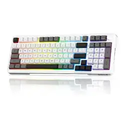 Redragon Wireless Mechanical 3 Mode Gasket Mounted RGB Gaming Keyboard