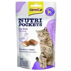 GimCat Nutri Pockets With duck 60g