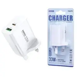 Remax Power Adapter Dual Charger 33W