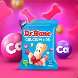 Dr bone calcium + d3 gummies