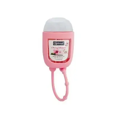 Antibacterial Hand Sanitizer with Silicone Holder - 62%Alcohol - 3 Scents (29ml)