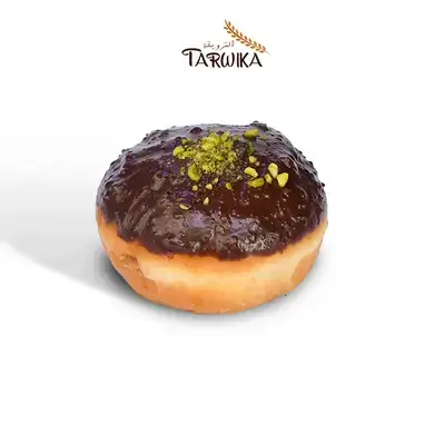 Stuffed Chocolate Nuts Donut