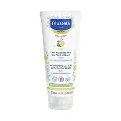 Mustela Nourishing Lotion with Cold Cream and Beeswax- 200ml | موستيلا لوشن لجسم الأطفال مع كريم بارد - 200 مل