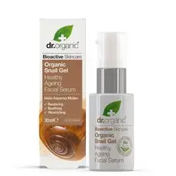 dr. organic snail gel face serum