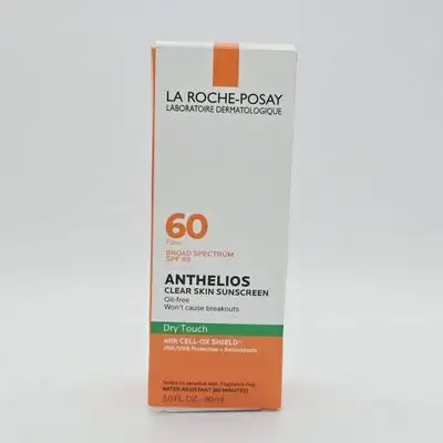 La Roche Posay Anthelios Clear Skin Dry Touch Face Sunscreen for Acne Prone Skin - SPF 60 90ML