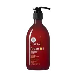 Argan Oil Shampoo for All Hair Types 500ml _ LUSETA