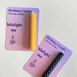 Birthday Candle (Yellow)