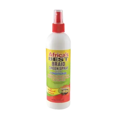 Braid Sheen Spray with Conditioner 355ml _ Africa's BEST