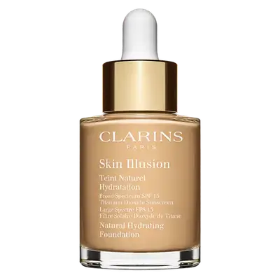 Skin Illusion SPF15 Natural Hydrating Foundation 101 LINEN 30ml _ CLARINS