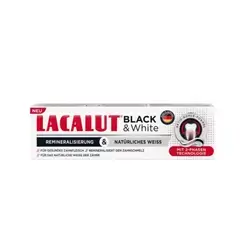 Lacalut black & white toothpaste
