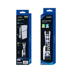 Dobe RGB Cooling Fan for PS5 Slim (TP5-3538S) - White