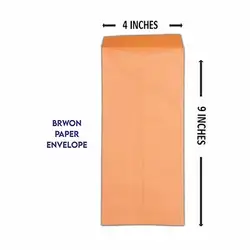 Envelopes 9X4 Set 50Pcs