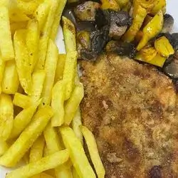 Chicken Scallop Meal With Vegetable