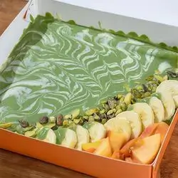 Pistachio Crepe
