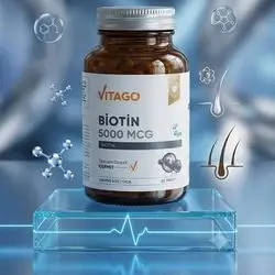 Vitago Biotin 5000 mcg