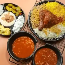 Quarter Chicken with Rice