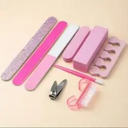 9pcs Nail Buffer Starter Kit Professional Nail File