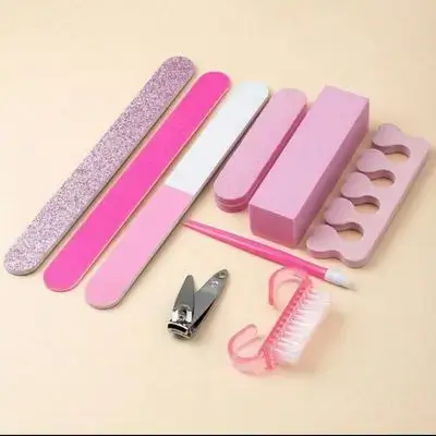 9pcs Nail Buffer Starter Kit Professional Nail File
