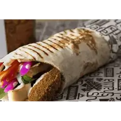 Indian Falafel Sandwich