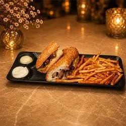Liver with Pomegranate Sandwich