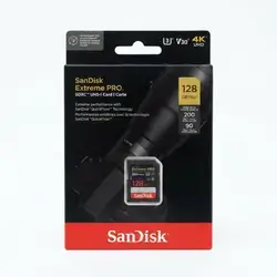 SanDisk Extreme Pro SDXC UHS-I Memory Card (128GB, 200MB/s)