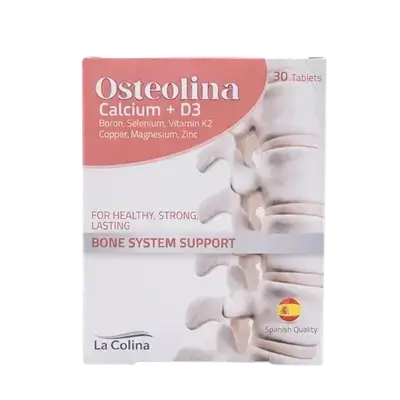 Osteolina Bone System Support 30 Tablets _ La Colina