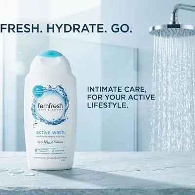 Femfresh Active Wash.