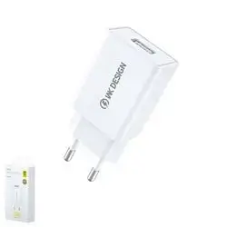 WK Design WP-U118 10W Single USB EU Power Adapter