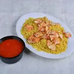 Rice, Broth and Shawarma