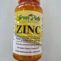 Green Field Nutritions Zinc