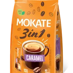 Mokate Caramel flavor 3in1 10 Pack x 17g= 170g