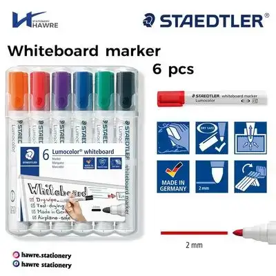 White board Marker 6colours-STAEDSTLER