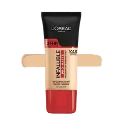 INFALLIBLE Pro-Matte Oil-Free Up To 24HR Foundation 102.5 NATURAL ROSE 30ml _ L'OREAL PARIS