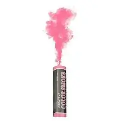 pink color smoke effect showing smoke photography prop tow ring