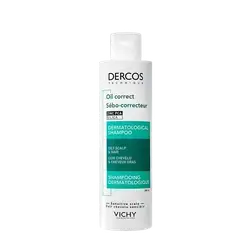 DERCOS Oil Correct Dermatological Shampoo Oily Scalp & Hair 200ml _ VICHY