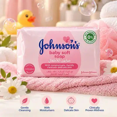 Johnson’s Baby Soft Soap with Moisturisers