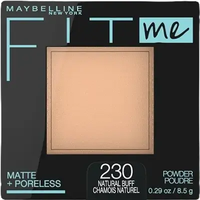 FIT me Powder Matte + Poreless 230 NATURAL BUFF 8.5g _ MAYBELLINE NEW YOUK